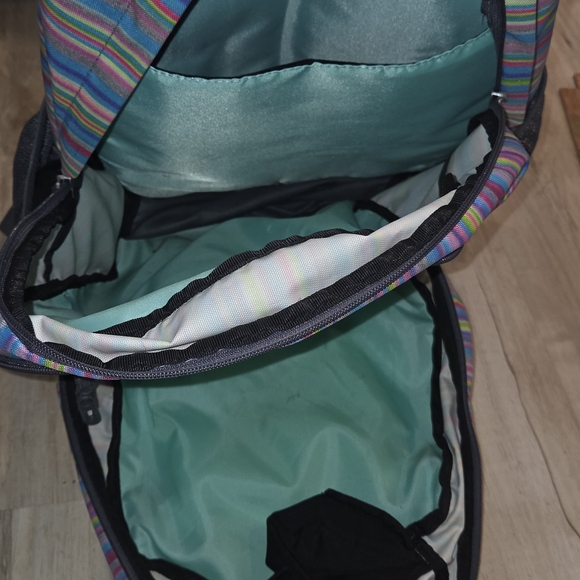 Adidas Multicolor Striped Backpack - Picture 4 of 8